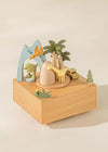 Wooden Music Box - Dinosaures World