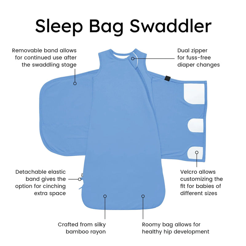 Sleep Bag 1.0 Tog Swaddler Periwinkle Chicke