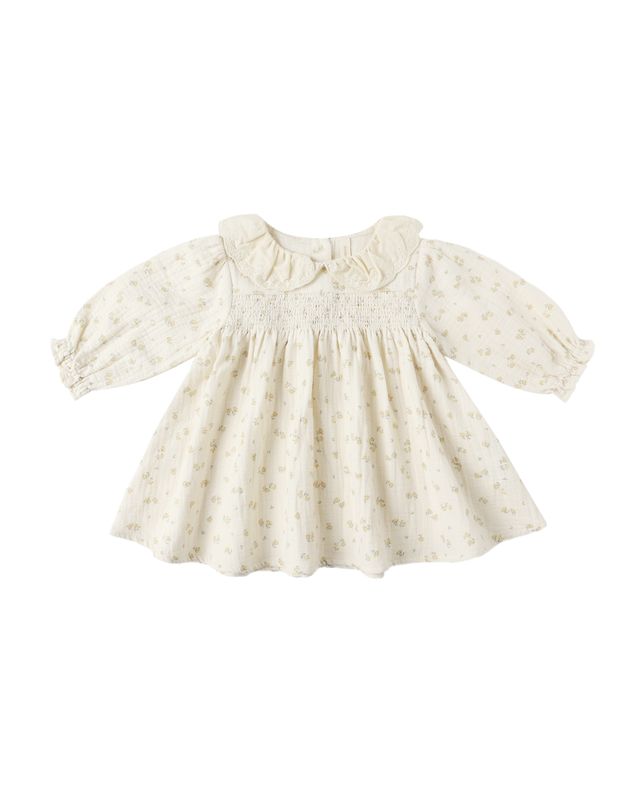 jamie kay golden floral dress Callie || GOLD-DRESSES