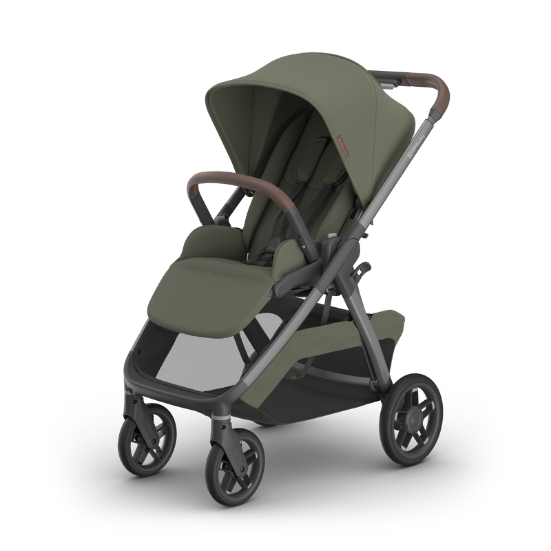 Eveyln - Meadow Green | Graphite Frame | Chestnut Leather
