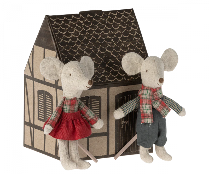Winter Mice - Twins