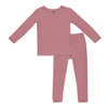 Toddler Pajama Set - Dusty Rose