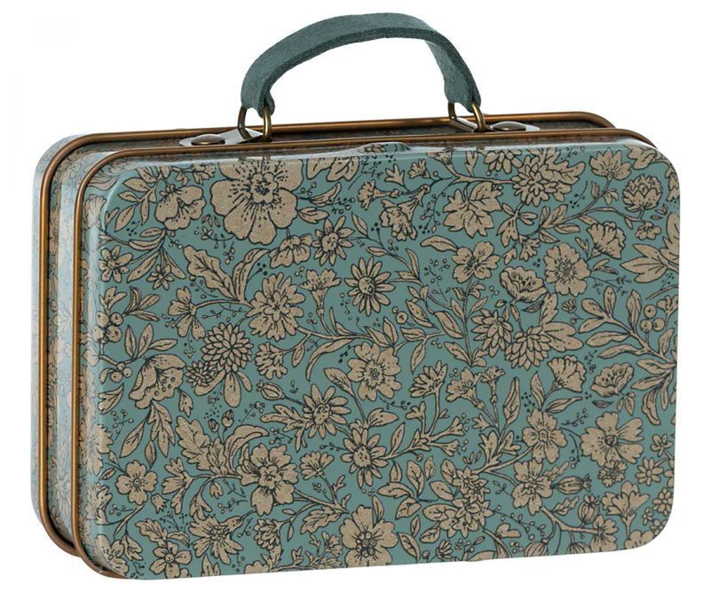 Suitcase, Small - Blossom Blue