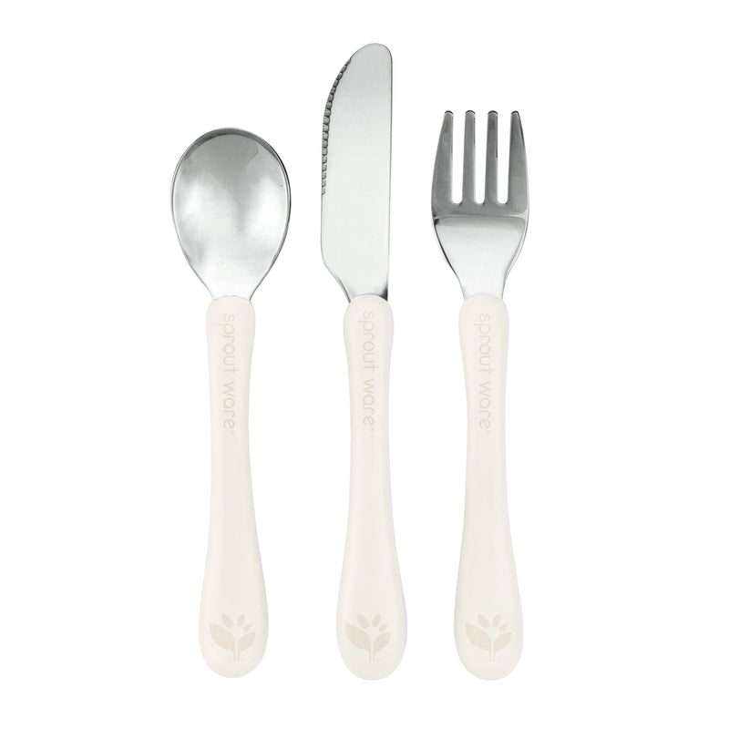 Stainless Steel & Sprout Ware Kids Cutlery - Light Spice