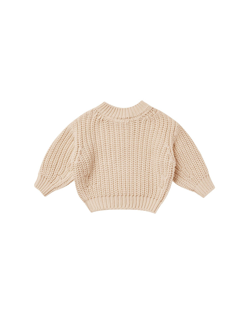 Chunky Knit Sweater - Shell