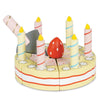 Sliceable Birthday Cake and Candles