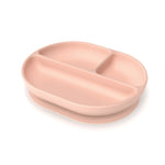 Silicone Divided Suction Plate - Blush