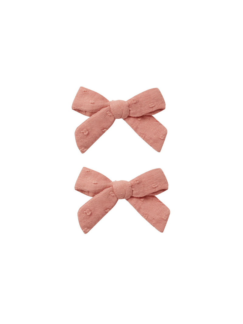 Bow with Clip Set - Lipstick