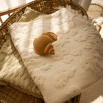 Hooded Baby Towel - Milk Petal