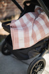 Sidekick Stroller Blanket - Rose Pink