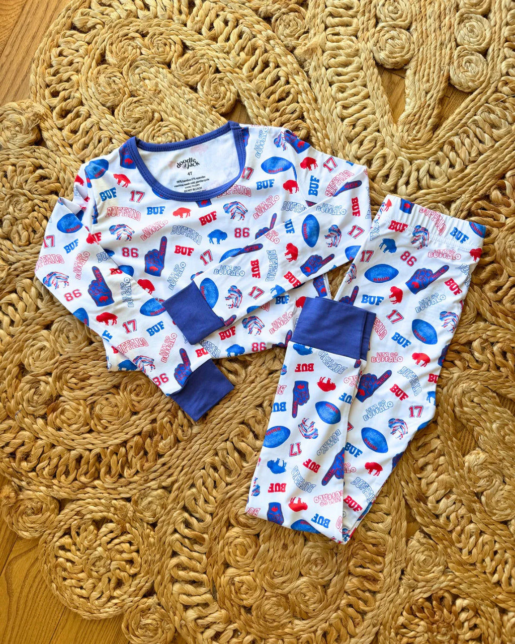 Let's Go Buffalo Two-Piece Set - Chicke