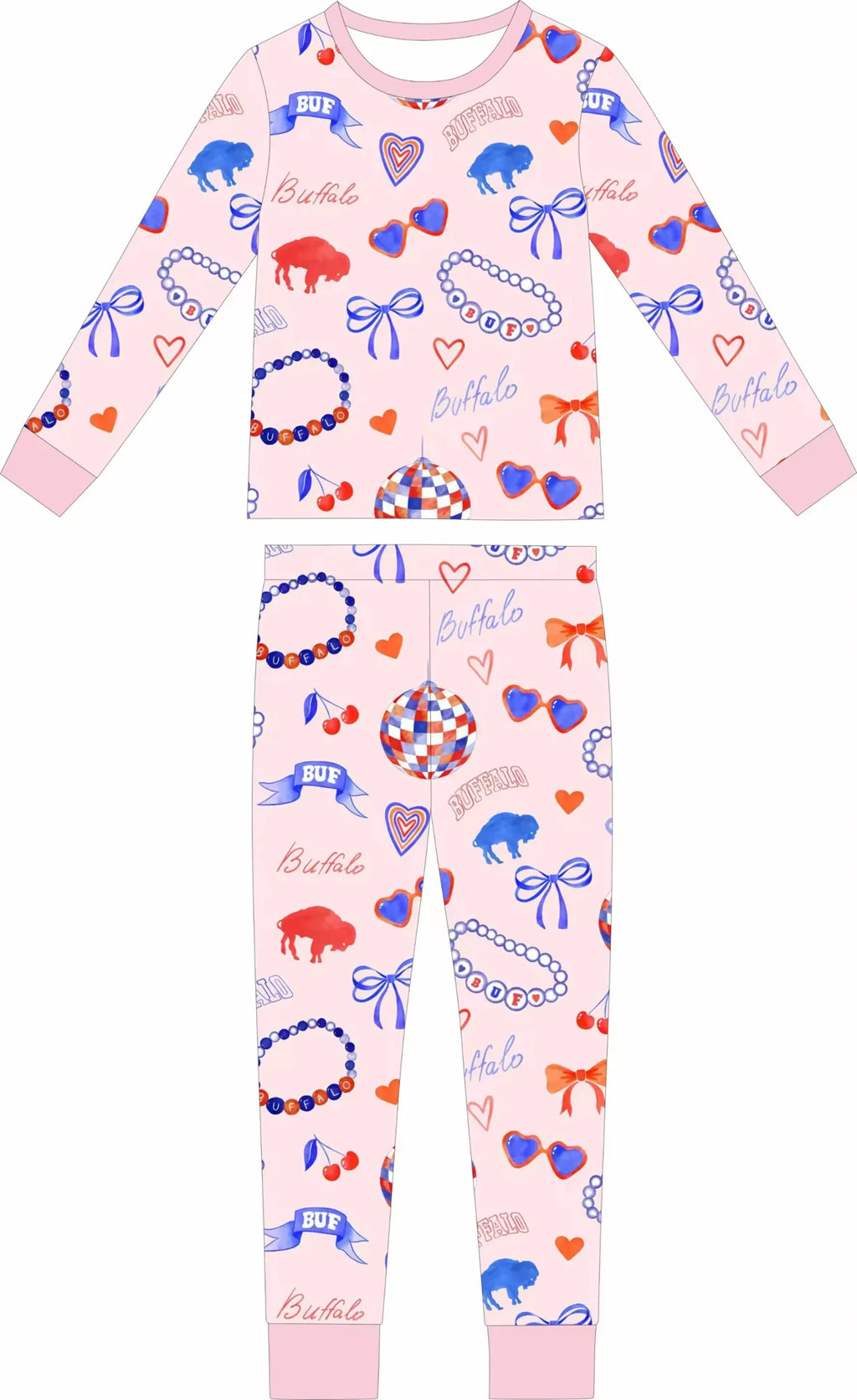 Buffalo Coquette Two-Piece Set - Chicke