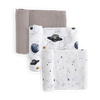 Muslin Swaddle Blanket 3 Pack - Planetary 2