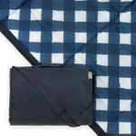 5x5 Outdoor Blanket - Navy Plaid