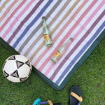 5x5 Outdoor Blanket - Chroma Rugby Stripe