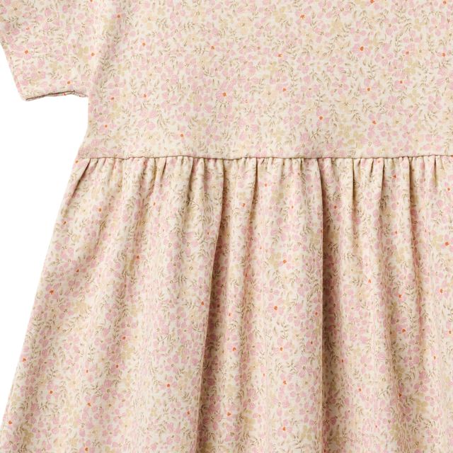 Kids Emilie Dress - Coral Flowers - Chicke