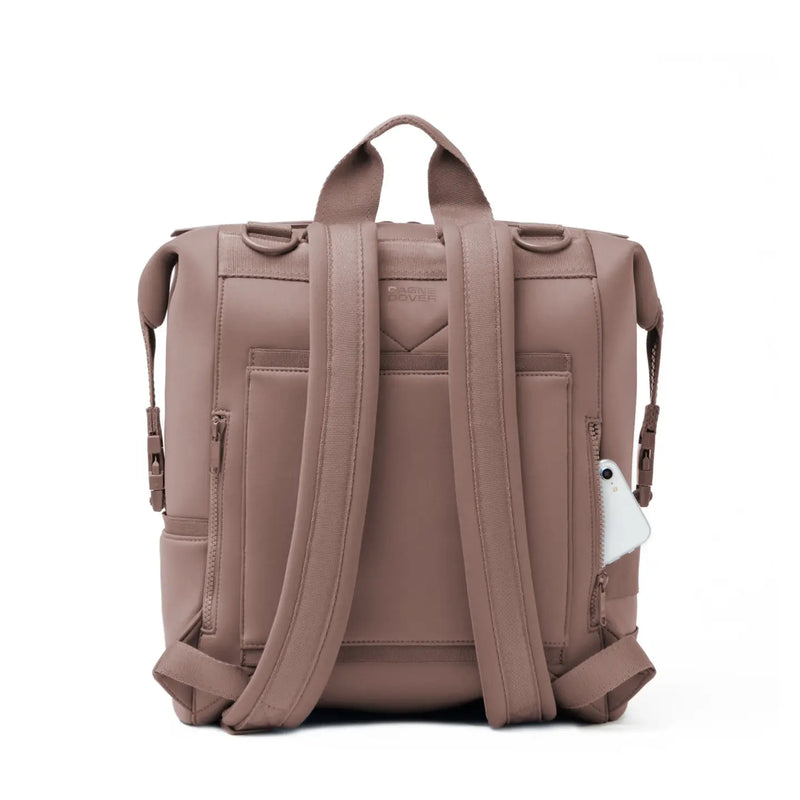 diaper leather backpack Dagne Dover Large Indi Diaper Backpack