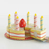 Sliceable Birthday Cake and Candles
