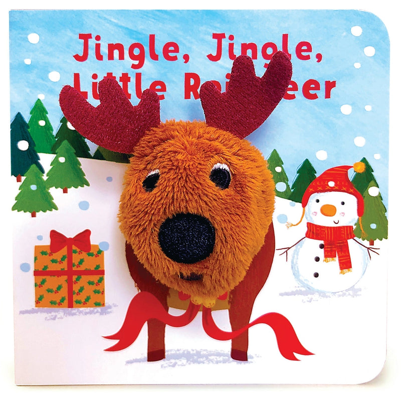 Jingle, Jingle, Little Reindeer Finger Puppet Board Book