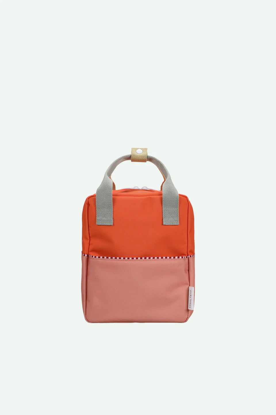 Sticky Lemon Backpack Small - Lifebuoy Orange + Coral Pink