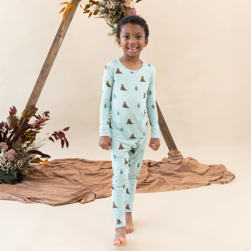 Toddler Pajama Set - Trail