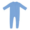 Bamboo Zippered Footie - Periwinkle