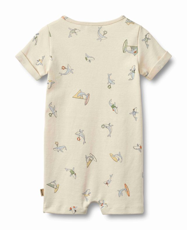 Alfred Jumpsuit - Whale Friends - Chicke