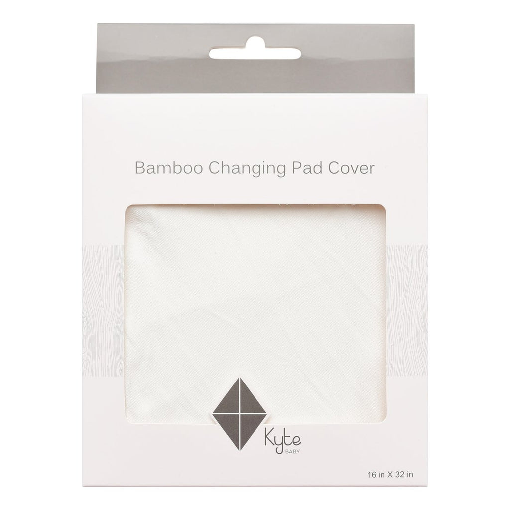 Bamboo Changing Pad Cover - Cloud - Chicke