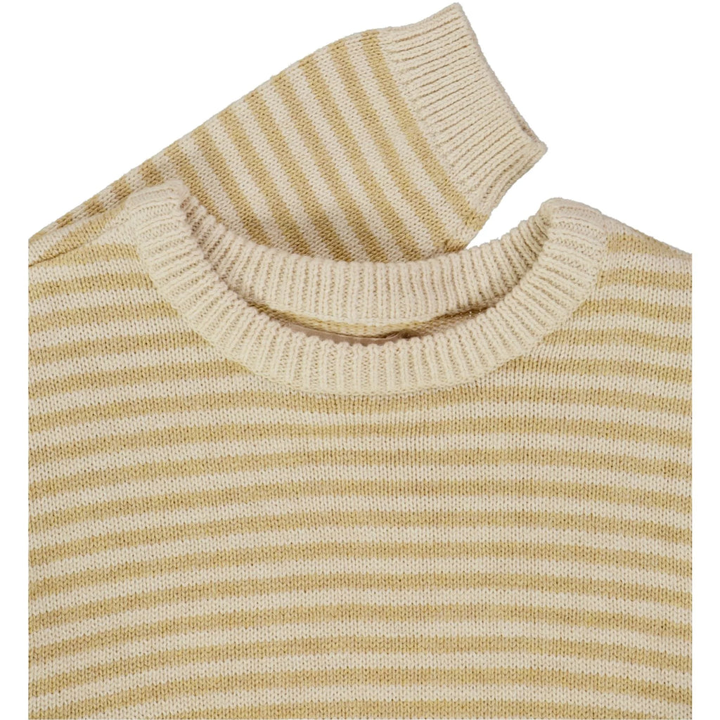 Morgan Knit Pullover - Seed Stripe
