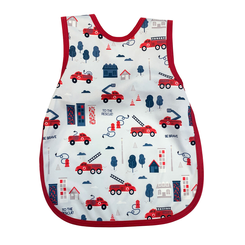 Bapron Baby Bib - Firefighters (6M-3Y) - Chicke