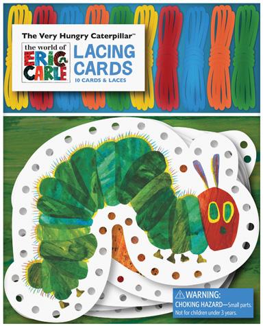 The Very Hungry Caterpillar Lacing Cards - Chicke