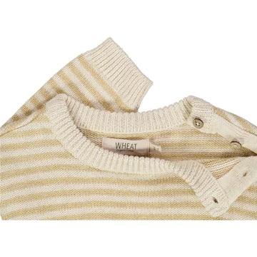 Morgan Knit Pullover - Seed Stripe