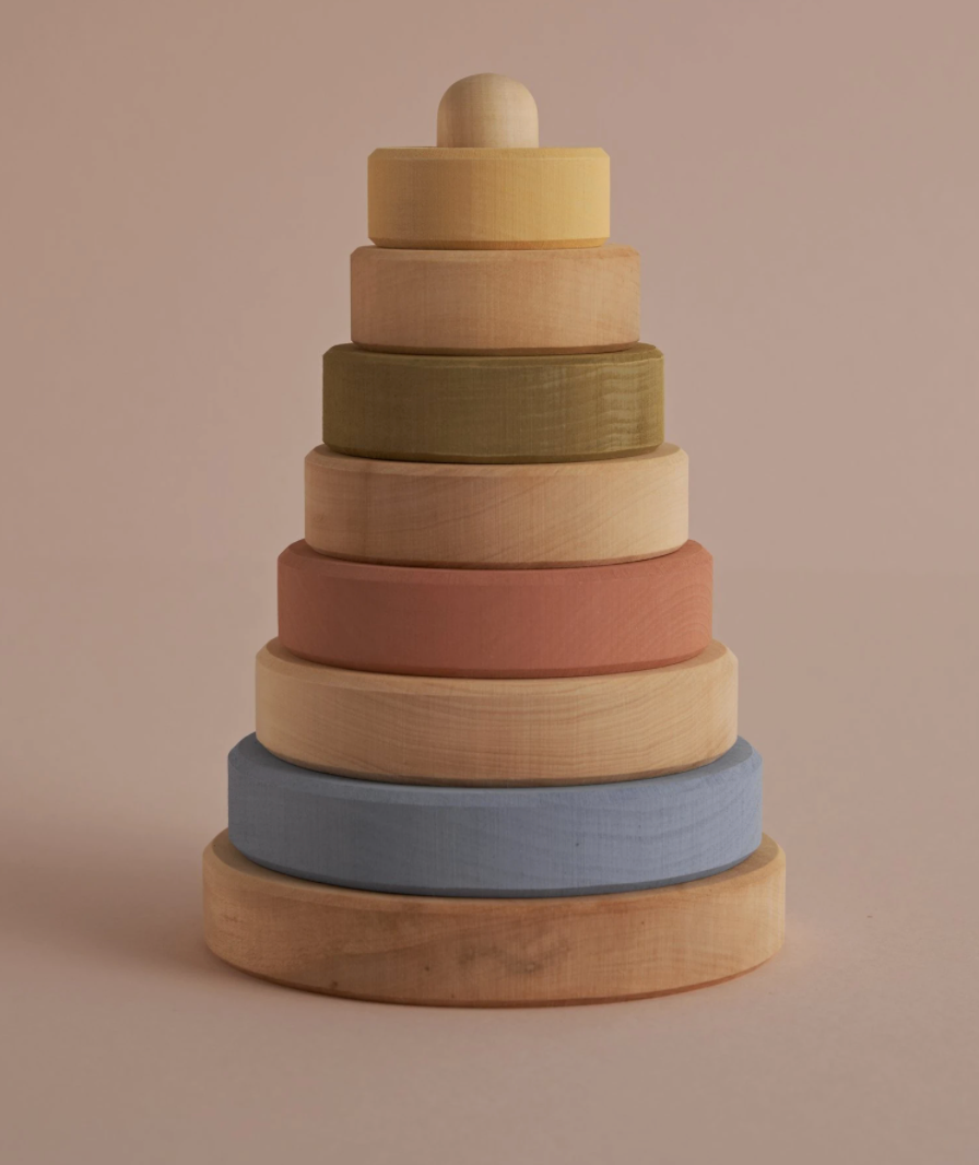 Pastel Earth and Natural Stacker - Chicke