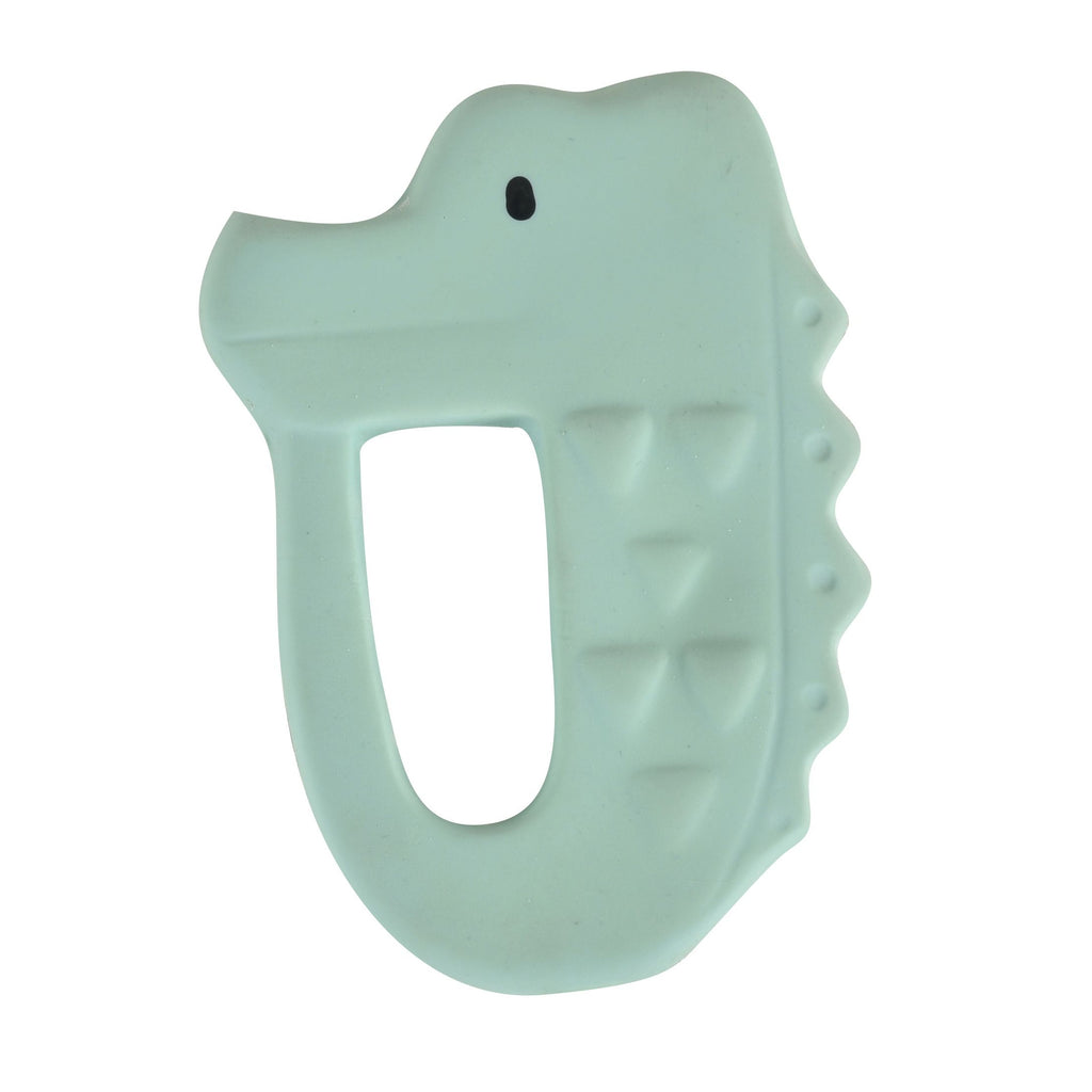 Crocodile Natural Rubber Teether - Chicke